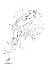 CW50E (2DW1) drawing SIDE COVER