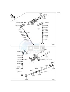 VULCAN 1700 NOMAD ABS VN1700DFF GB XX (EU ME A(FRICA) drawing Valve(s)