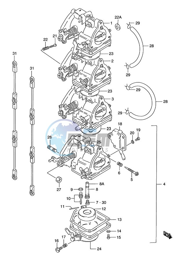 Carburetor (1986 to 1996)