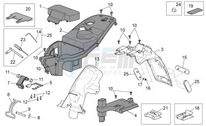 Scarabeo 50 4t 2v e2 drawing Rear body II