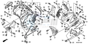 ST1300A9 France - (F / ABS CMF MME) drawing LOWER COWL