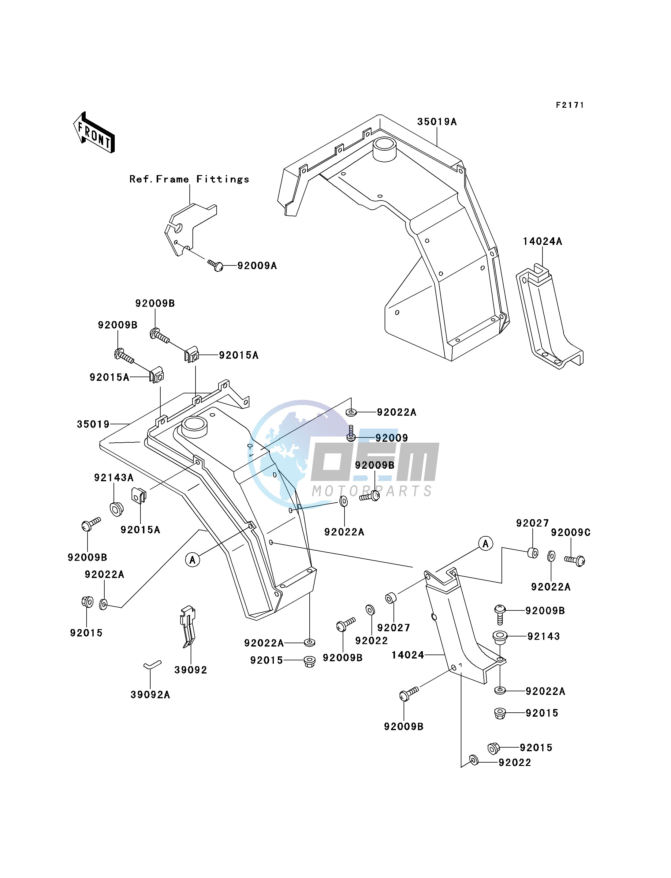 FRONT FENDER-- S- -