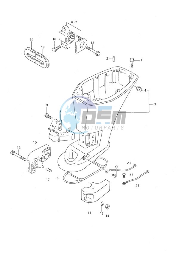 Driveshaft Housing