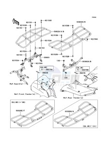 KVF750_4X4 KVF750DBF EU GB drawing Carrier(s)