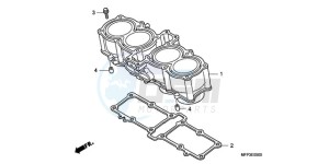 CB13009 Australia - (U / MME TWO) drawing CYLINDER