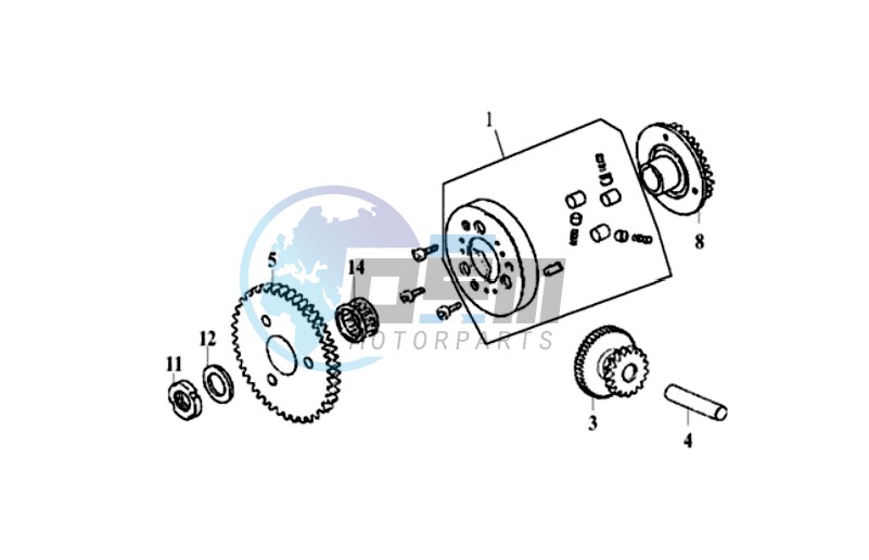 START  CLUTCH OUTER ASSY