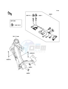 KX450F KX450FCF EU drawing Chassis Electrical Equipment