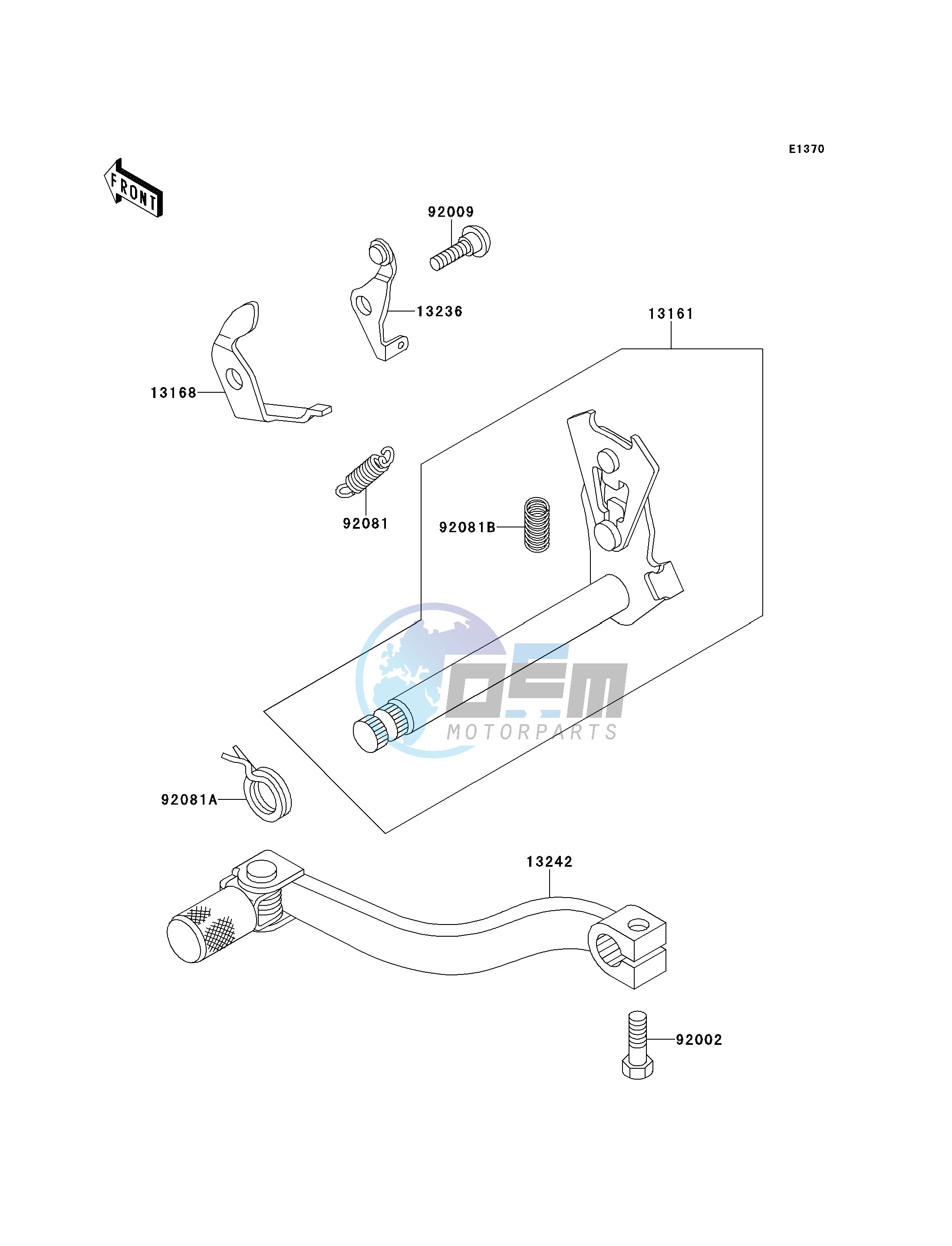 GEAR CHANGE MECHANISM