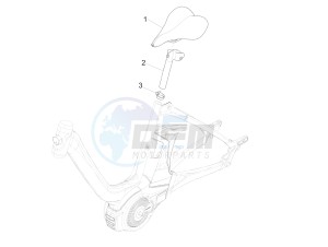 Wi-Bike Uni Mech Comfort 2017 (NAFTA) drawing Saddle/seats