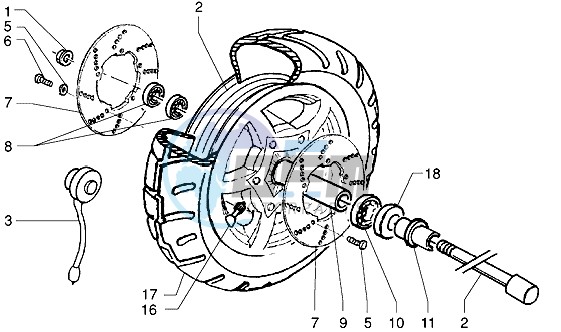 Front wheel