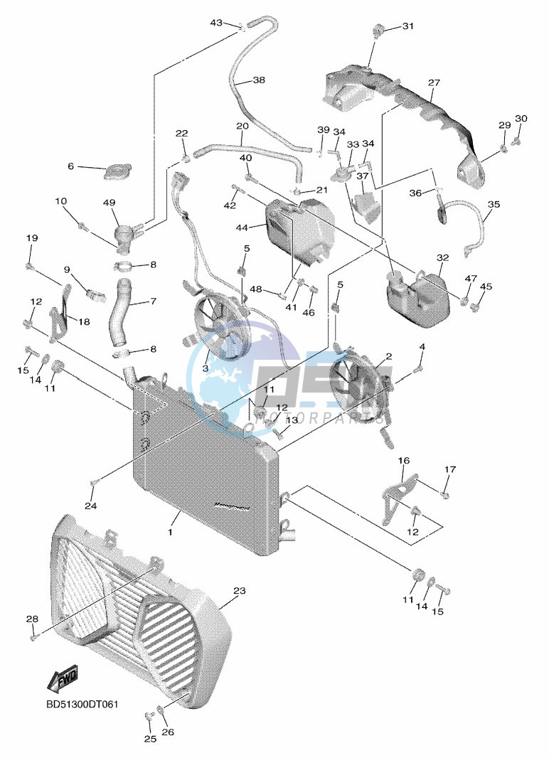 RADIATOR & HOSE