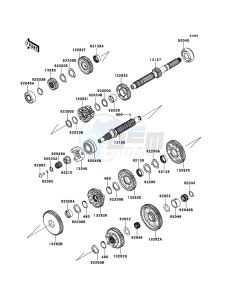 1400GTR_ABS ZG1400CDF FR GB XX (EU ME A(FRICA) drawing Transmission