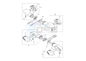 FZ1 FAZER 1000 drawing FLASHER LIGHT