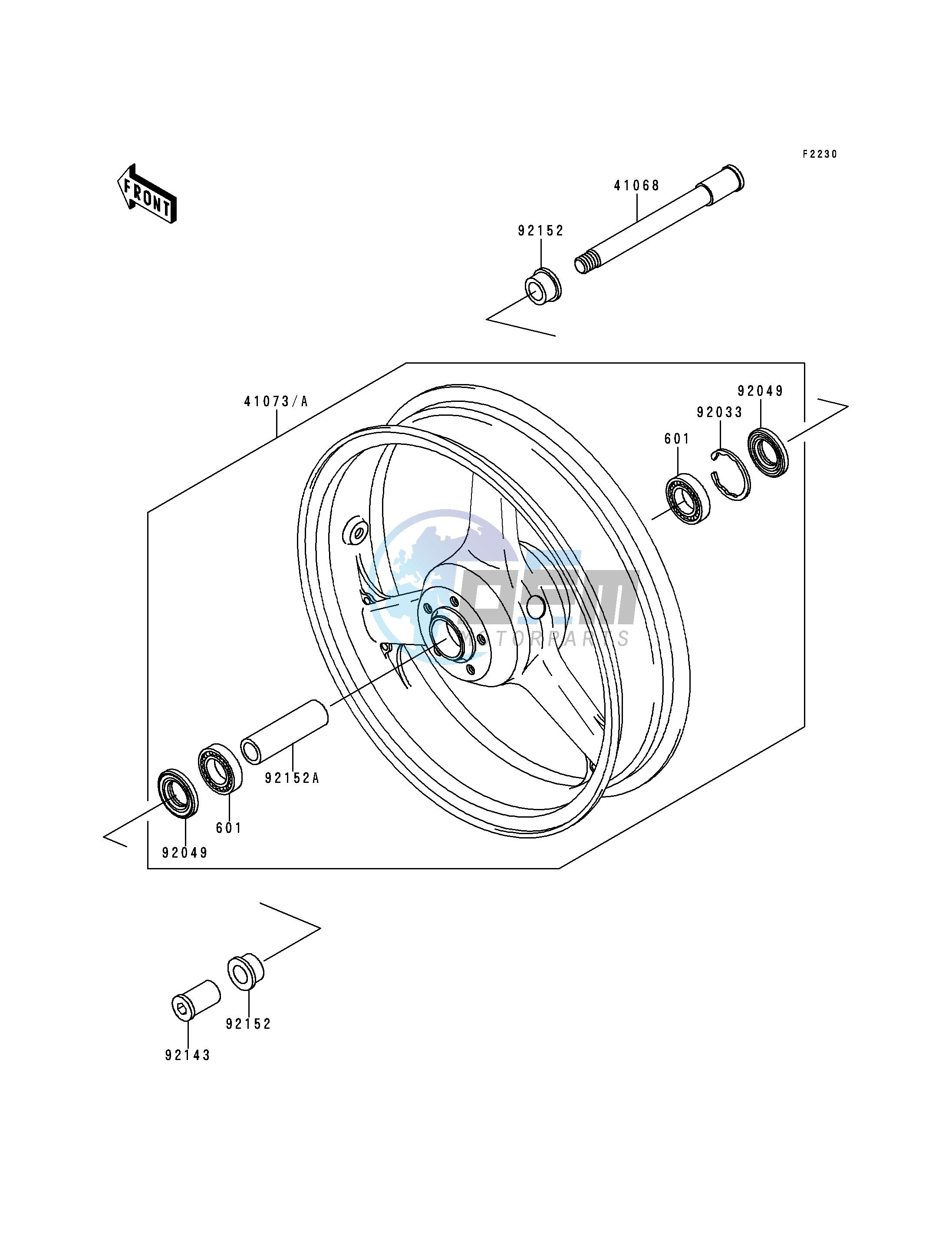 FRONT WHEEL