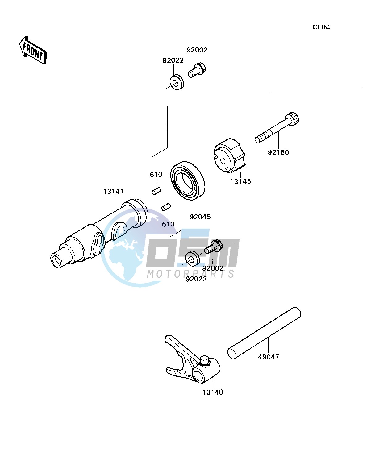 CHANGE DRUM_SHIFT FORK