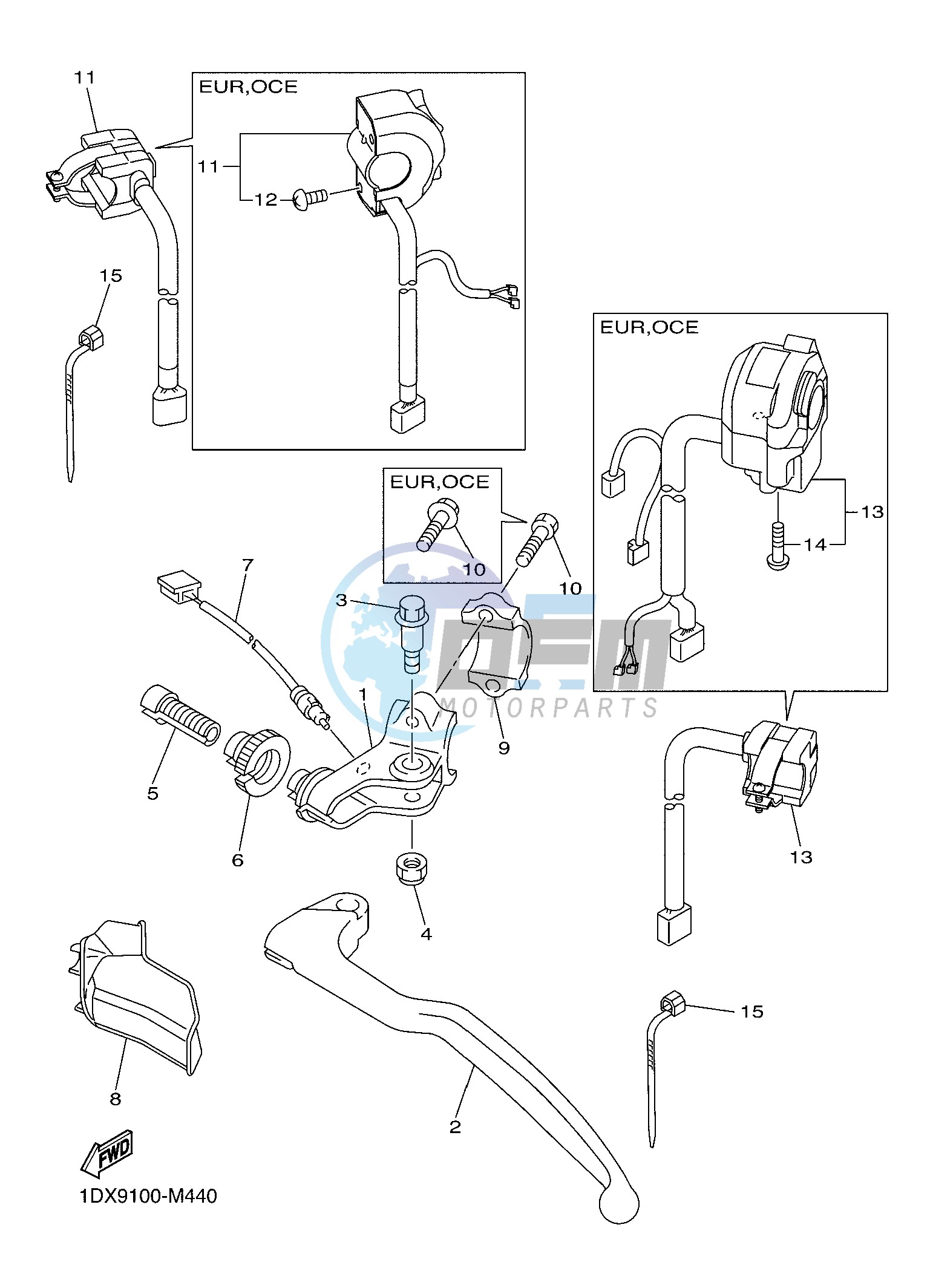 HANDLE SWITCH & LEVER