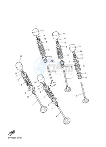 FZ1-N FZ1 (NAKED) 1000 (1EC6) drawing VALVE