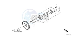 NSC50E Vision 50 - NSC50E UK - (E) drawing OIL PUMP