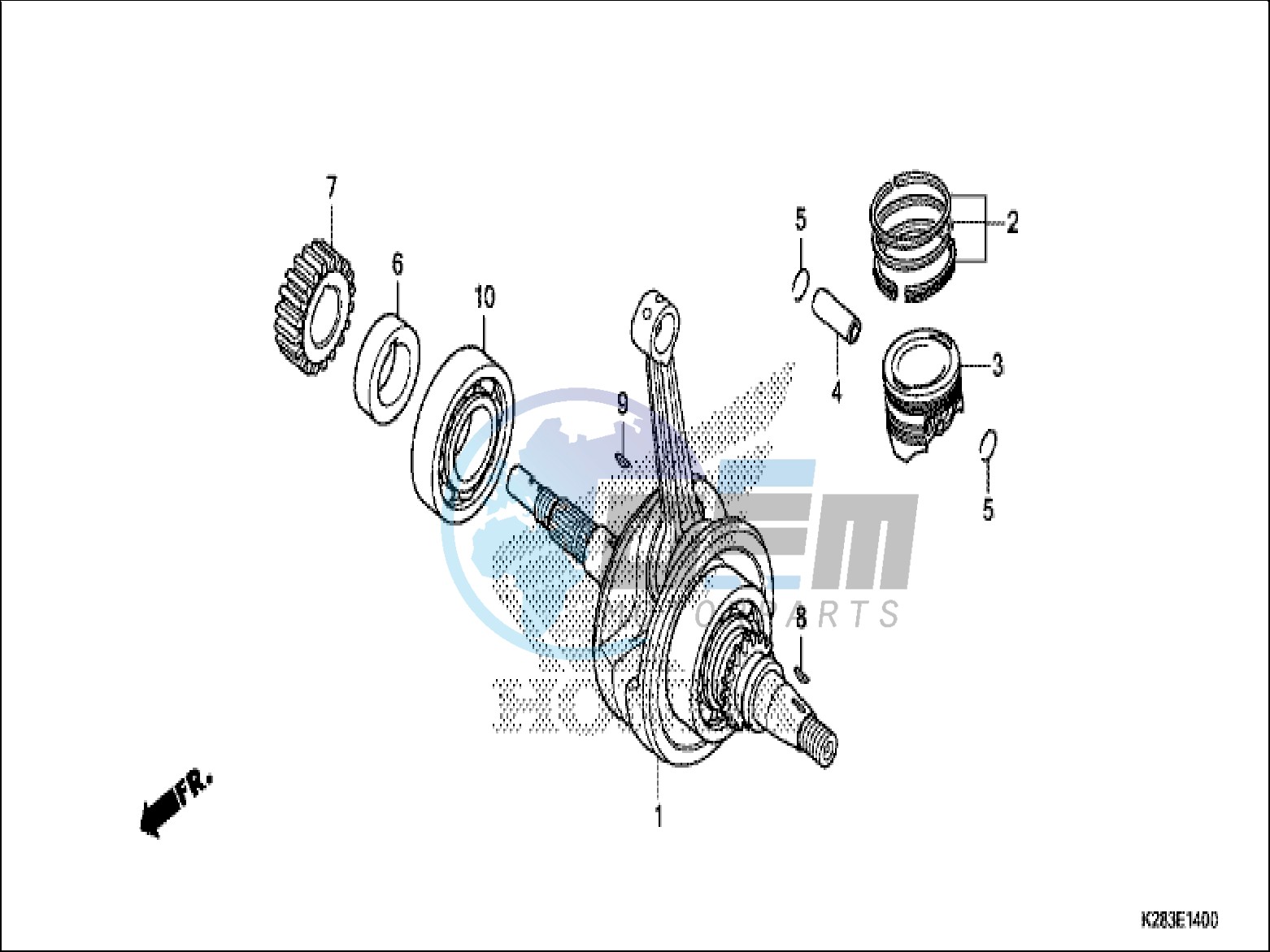 CRANKSHAFT/PISTON