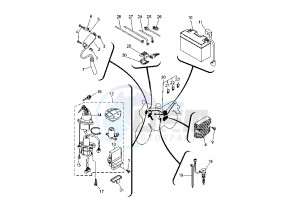 XT X 660 drawing BATTERY