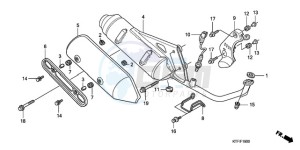 SH150D9 Europe Direct - (ED / KMH 2ED) drawing EXHAUST MUFFLER