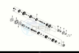 NH-T125I (MG12B2-EU) (E5) (M1) drawing TRANSMISSION