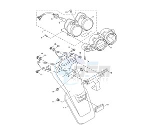 YW BW'S 125 drawing TAILLIGHT