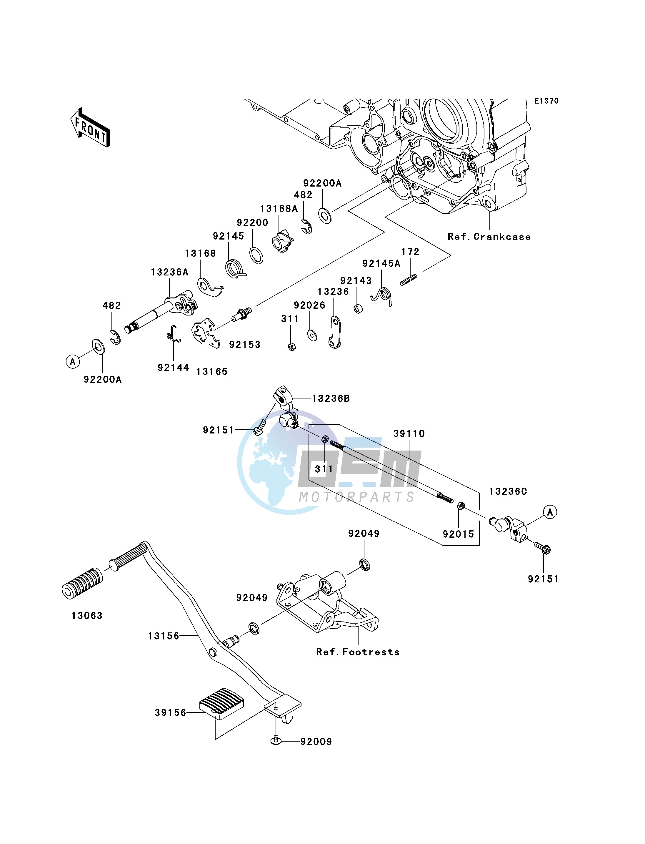 GEAR CHANGE MECHANISM