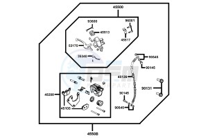 AGILITY CARRY 50cc drawing Brake Master Cylinder