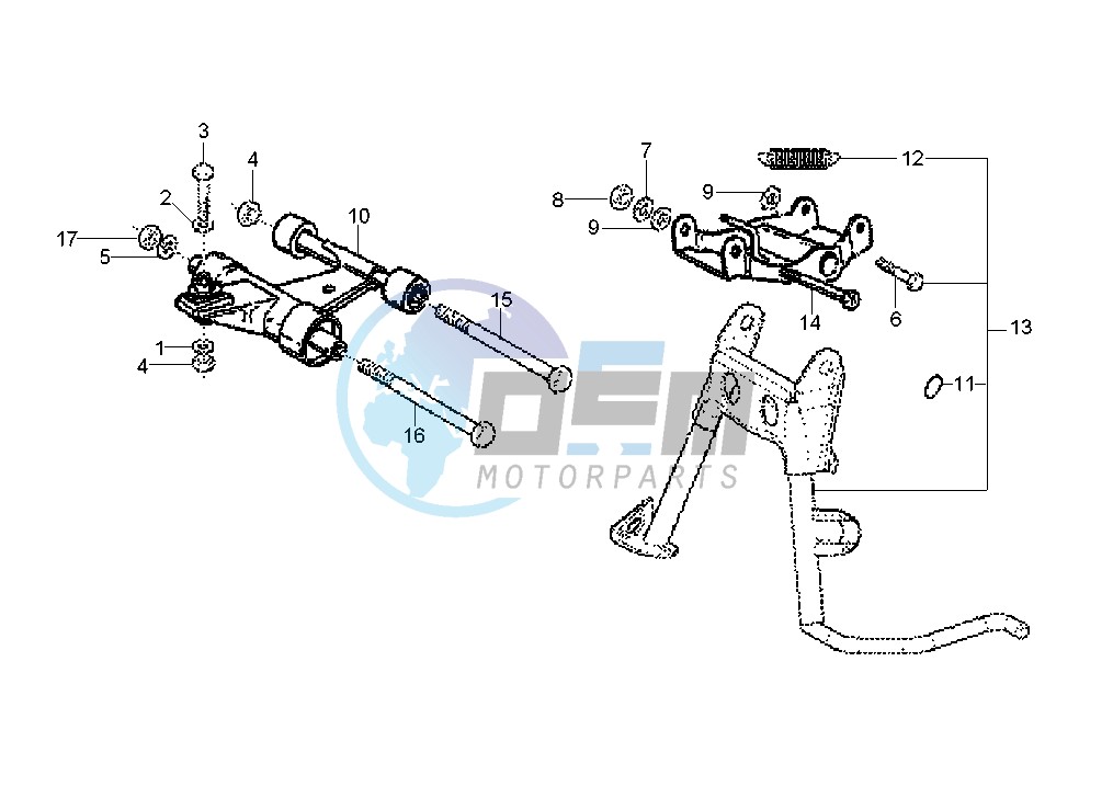 Swinging arm - Stand