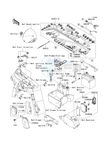 VN 1600A A[VULCAN 1600 CLASSIC] (A1-A3) [VULCAN 1600 CLASSIC] drawing CHASSIS ELECTRICAL EQUIPMENT