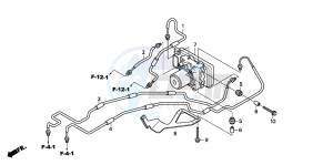 CBF600NA drawing ABS MODULATOR