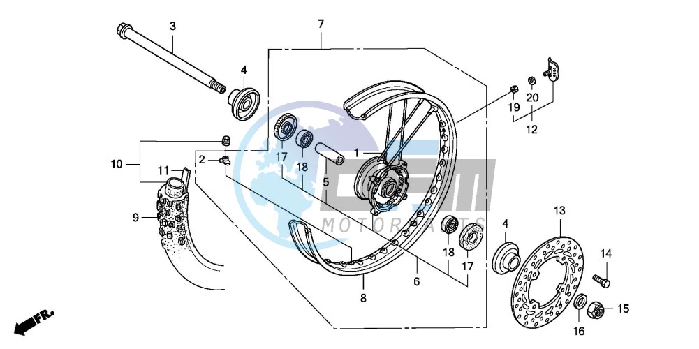 FRONT WHEEL