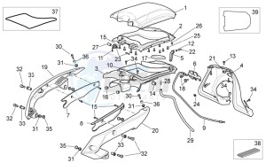 Pegaso Strada-Trail 650 ie drawing Front body II