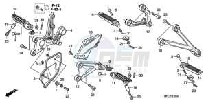 CBR1000RR9 Korea - (KO / MME) drawing STEP