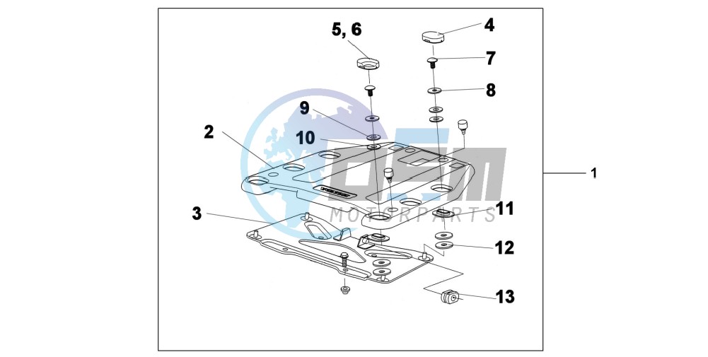 TOP BOX BRACKET