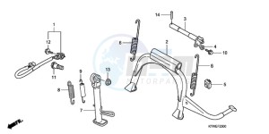 SH300AR9 France - (F / ABS CMF SPC TBX) drawing STAND