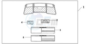 GL1800A UK - (E / MKH) drawing INNER TRUNK LID ORG