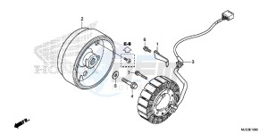 NC750JF Vultus - NC750J Europe Direct - (ED) drawing GENERATOR