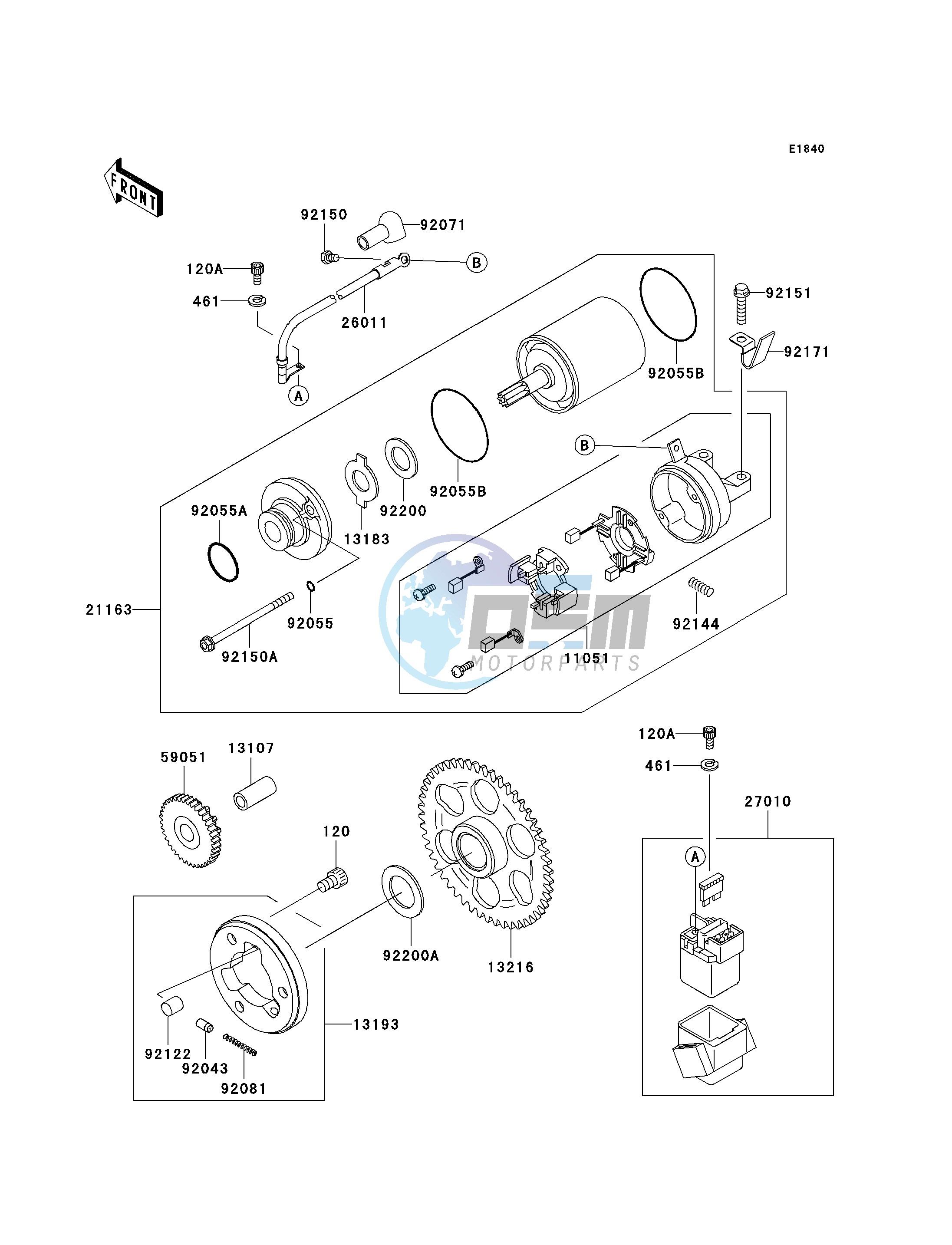 STARTER MOTOR