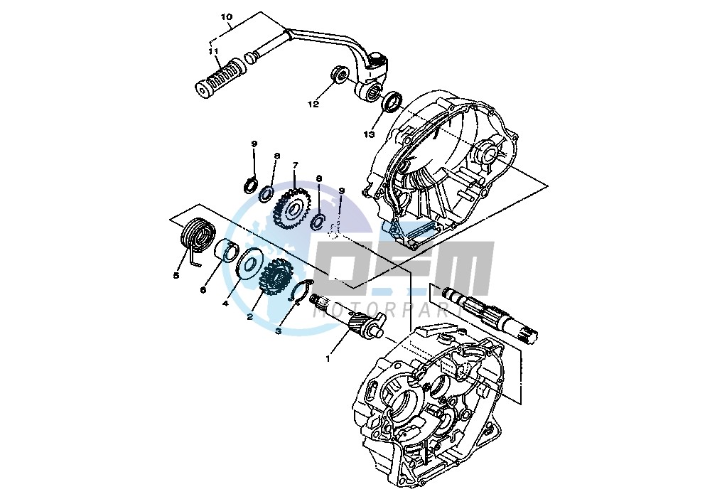 KICK STARTER GEARS