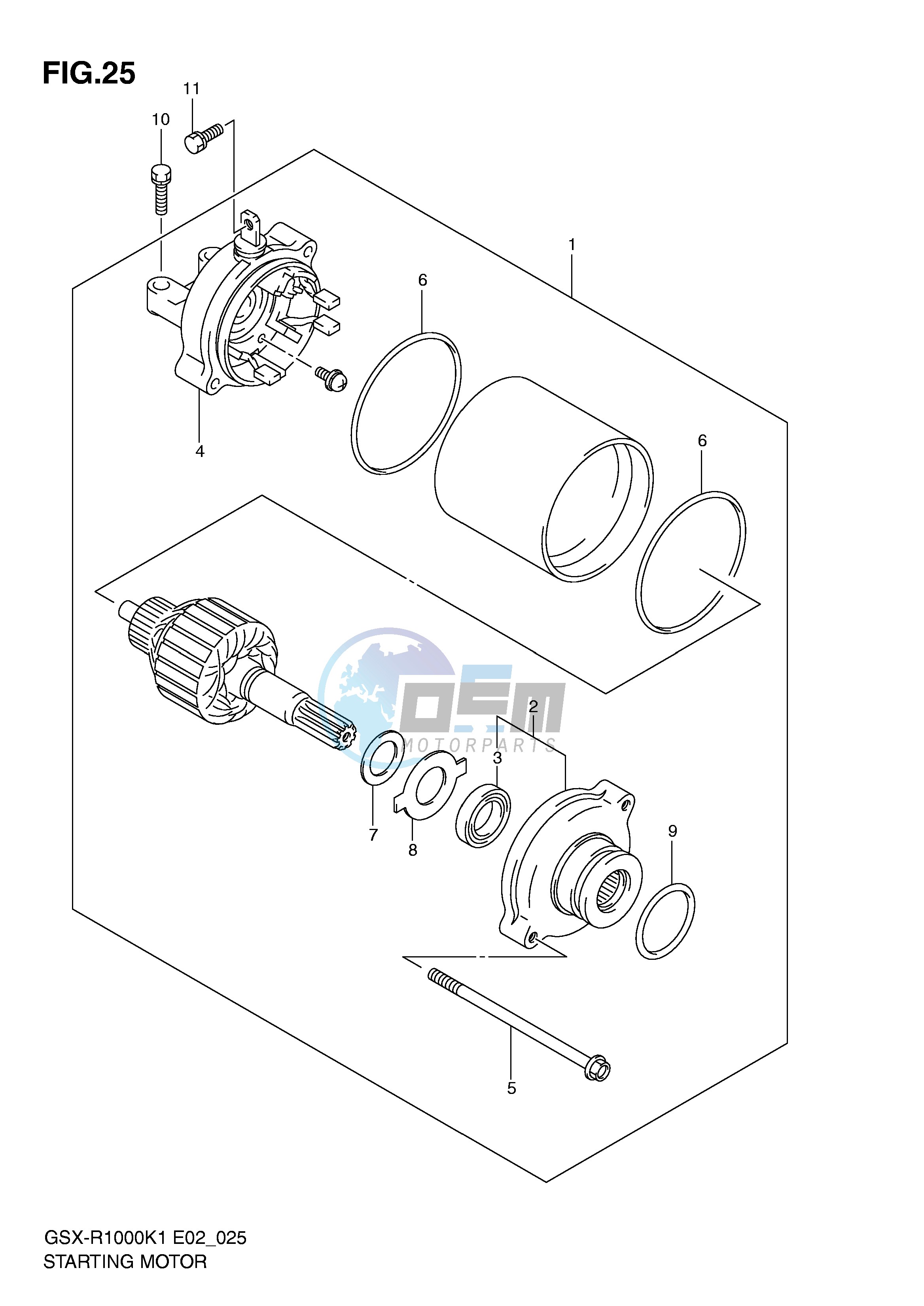 STARTING MOTOR