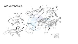 SENDA SM DRD RACING - 50 CC 2T EURO2 drawing BODY