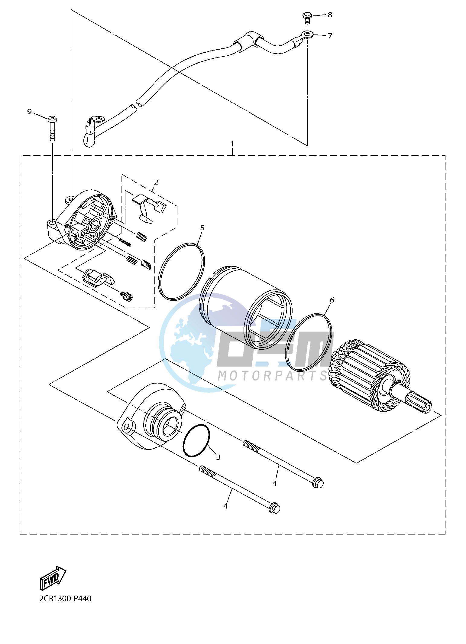 STARTING MOTOR