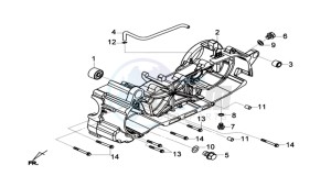 JOYMAX 125 I ABS drawing CRANKCASE LEFT