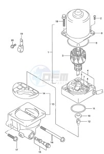 DT 115 drawing Power Unit (1996 to 2001)