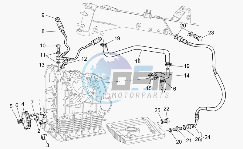 Supply - oil pump