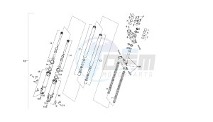 SENDA R X-TREM - 50 CC VTHSR1D1A EU2 drawing FRONT FORK