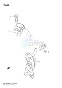 GSX-R600 (E3) drawing SIGNAL GENERATOR