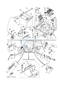 YXE700E YXE70WPXH WOLVERINE R-SPEC EPS (2MBD) drawing ELECTRICAL 1